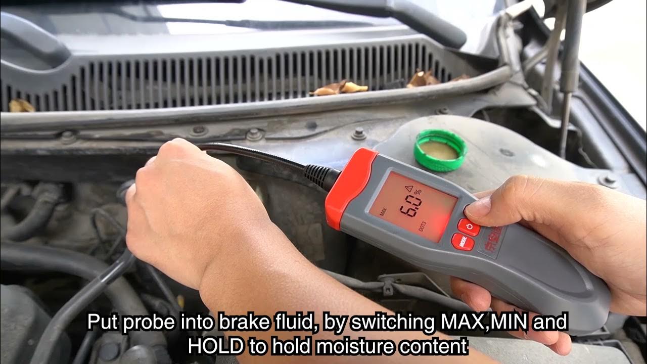 Brake fluid moisture tester YouTube