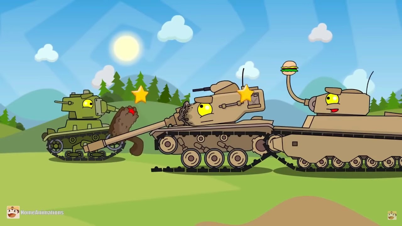 Tank Cartoon Home Animations