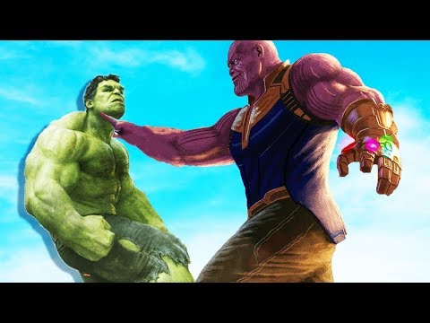 ჰალკი vs თანოსი რომელი უფრო ძლიერია? - GTA 5 ქართულად /Hulk vs Thanos gta qartulad