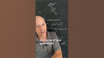 Solving #Lagrangian mechanics in 5 steps. #physics #classicalmechanics