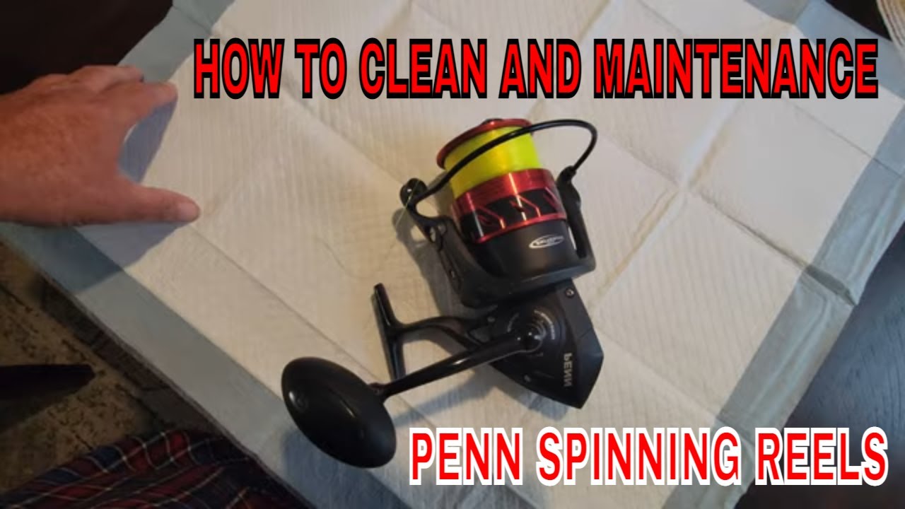 How I clean my penn fishing reel and do regular maintenance