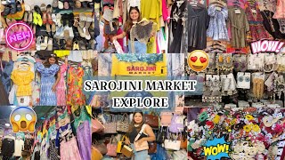 Sarojini Nagar Market New Delhi || Sarojini Nagar || Latest Collection 2024 With Shop No.