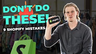 SHOPIFY TUTORIAL FOR BEGINNERS 2024: 9 MISTAKES TO AVOID screenshot 4