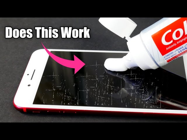 How to Remove Scratches from Your Phone Screen 