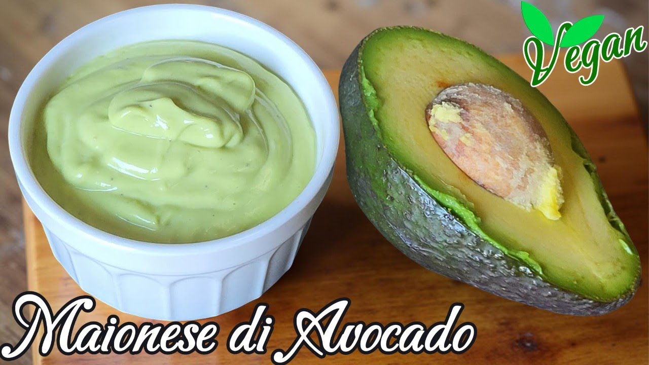 Maionese di avocado , l'alternativa senza soia