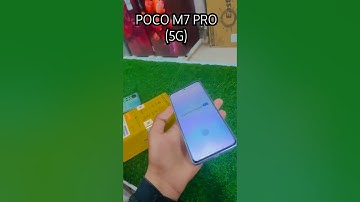 POCO M7 PRO (5G) 6/128.         SCREEN FINGERPRINT ONLY IN 14999 #xiaomicamera #maavaishnomobile