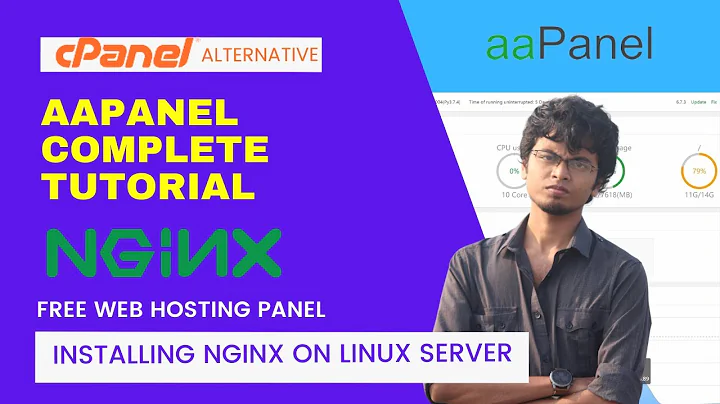 aaPanel Complete Tutorial || Installing NGINX on Linux server