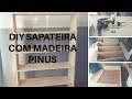 DIY SAPATEIRA COM TÁBUA PINUS / APTO_14JB