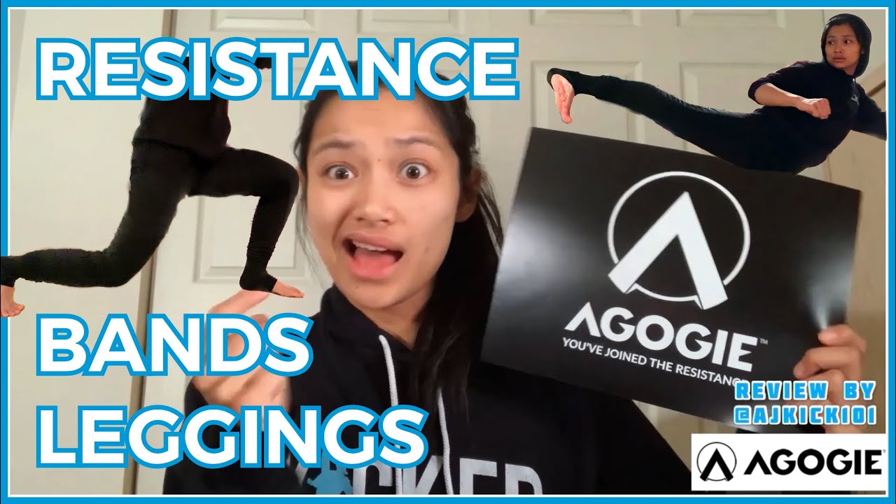 Resistance Bands in your Pants? - AGOGIE Leggings, KICKIN' GEAR