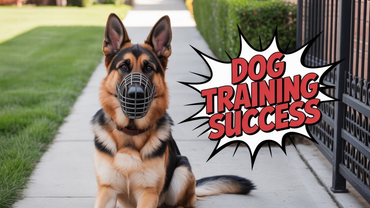 Luna the Aggressive German Shepherd Finally Obeys Every Command