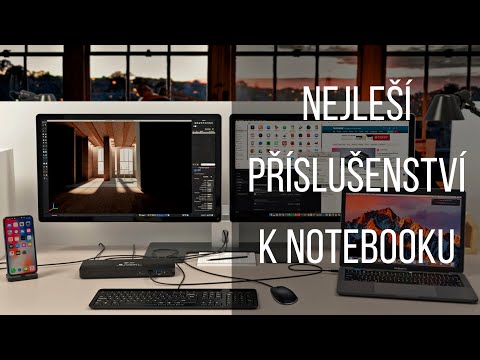 Jak mít vše připojeno přes jeden kabel, dokovací stanice - nejlepší příslušenství k vašemu notebooku