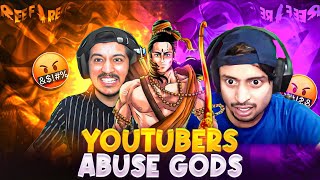 Angry Youtubers ABUSE Gods !! 🤬⚠️ @RGGamerLive @UnGraduateGamer