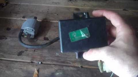How to test motorcycle CDI box, ignition coil