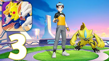 Pokemon Unite Mobile Gameplay Walkthrough Part 3 - Zeraora (ios,Android)