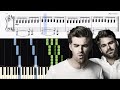 The Chainsmokers & Coldplay - Something Just Like This - Piano Tutorial + SHEETS