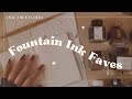 My everyday fountain pen ink favorites  inkrainbow23  sailor pilot ferris wheel press