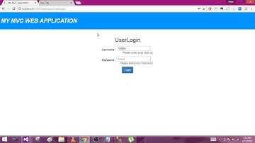ASP.NET MVC Login Page using SQL Database and Razor
