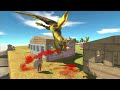 DRAGON VS ANCIENT HUMANS - Animal Revolt Battle Simulator