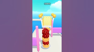 Pancake run full gameplay level 21 in android mobile #shorts