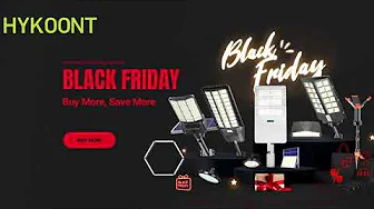 Unmissable Hykoont Black Friday Sale: Massive Discounts + Free Lights!