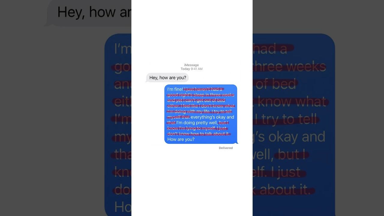 If You’ve Ever Said “I’m Fine” When You Weren’t, Watch This If You’ve Ever Said “I’m Fine” When You Weren’t, Watch This