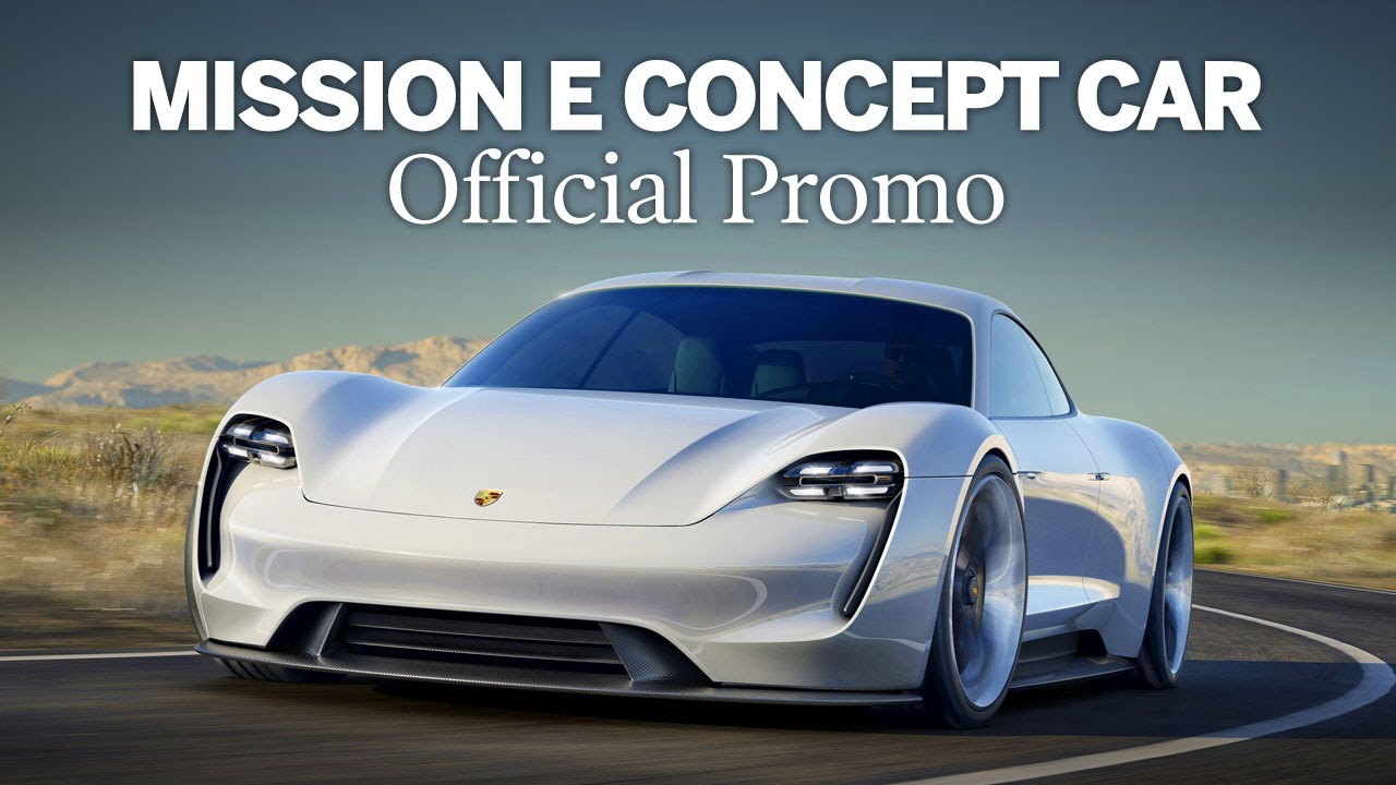 Porsche Mission E Concept Car | Promo - YouTube