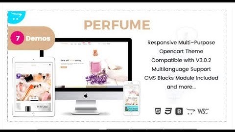 Perfume - Opencart Multi-Purpose Responsive Theme | Themeforest Templates
