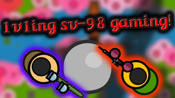 1v1ing sv-98 gaming!!! Surviv.io Pro Youtuber 1v1