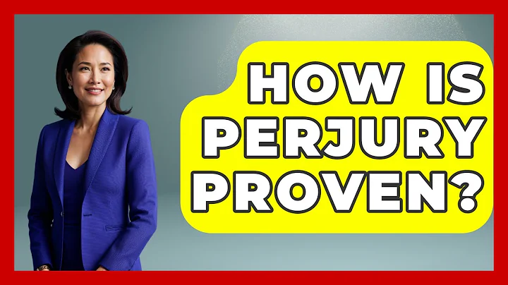 How Is Perjury Proven? - Law Enforcement Insider
