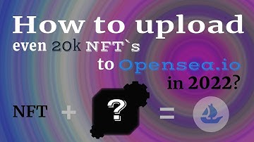 𝐍𝐅𝐓 bulk upload to opensea.io in 2022?   ⦑⦒   Download and setup 𝗠𝗡𝗨