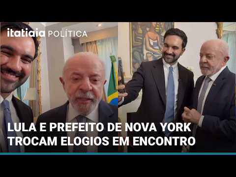LULA RECORDS MEETING WITH NEW YORK MAYOR AHEAD OF UN GENERAL ASSEMBLY