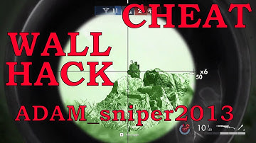 Sniper Elite 5 Cheat Multiplayer Wall Hacking ADAM_sniper2013