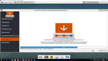 LinuxCNC Installation mit aktualisiertem Installationsmedium