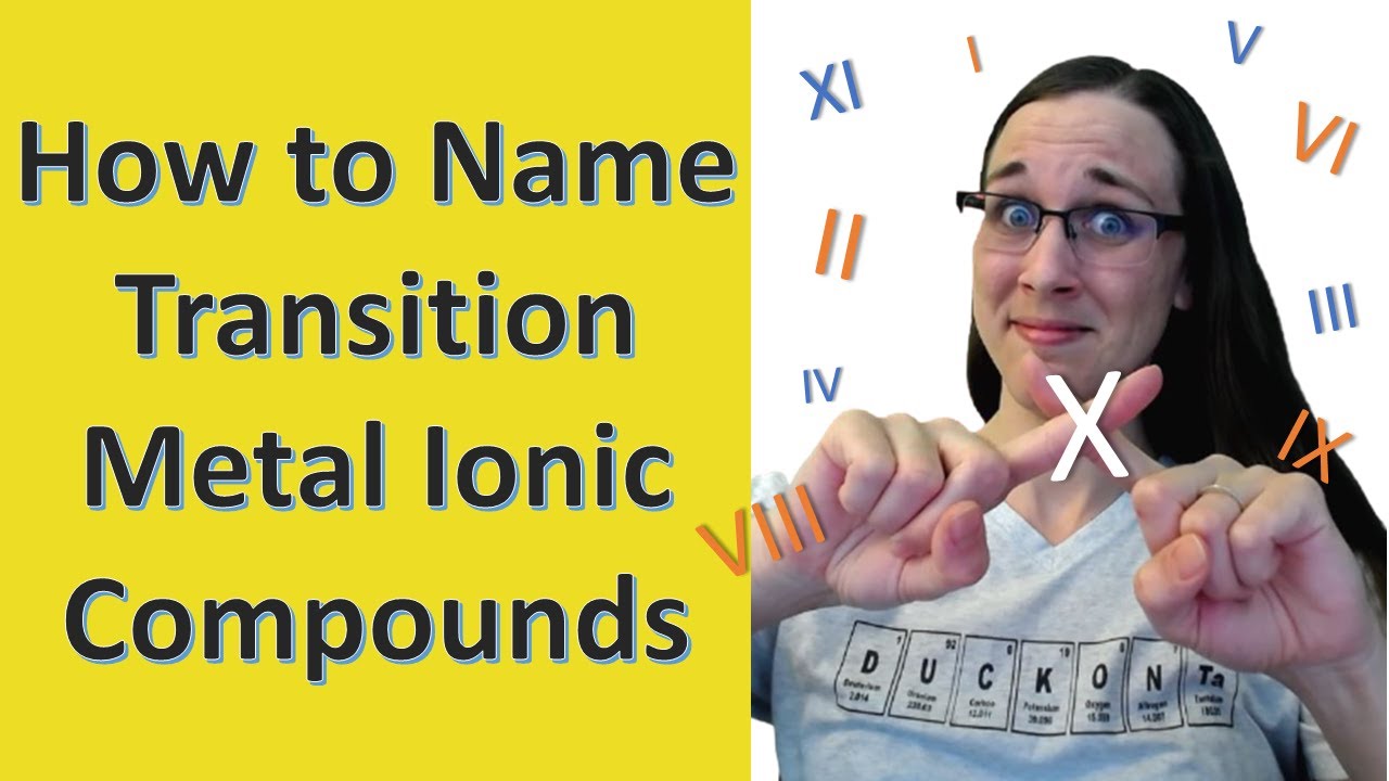 Naming Ionic Compounds With Transition Metals (29) - YouTube