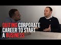 Quitting A Corporate Job To Start A Business | The James Sinclair Podcast