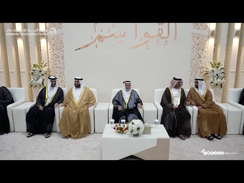 حكام الشارقة وأم القيوين ورأس الخيمة يشهدون حفل زفاف الشيخ أحمد بن سلطان بن محمد القاسمي