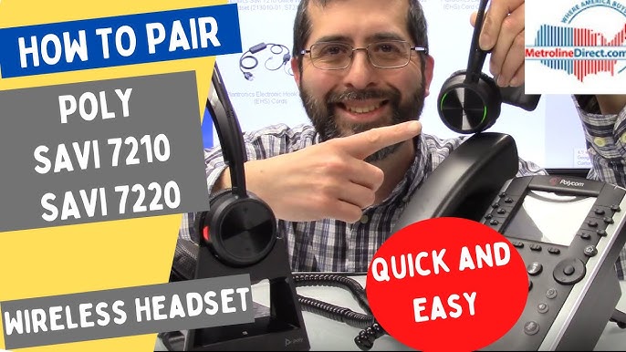 Review In-Depth 7220 Savi Mic Poly and - YouTube Test!