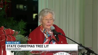 State Christmas tree lit at 2025 ceremony