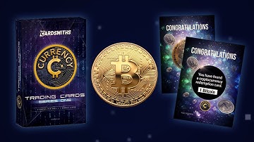 Currency Series 1 Trading Cards - Look for Bitcoin, Ethereum, & Other Cryptocurrency Redemptions