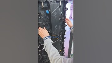 Rental LED displays can be quickly installed #leddisplay#ledscreen #eagerled #shorts