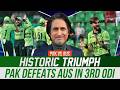 Historic Triumph! Pakistan Defeats Australia in 3rd ODI | Pak vs AUS | Ramiz Speaks