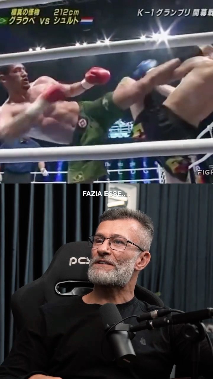 Glaube Feitosa foi um grande lutador de #kickboxing e com uma flexibilidade impressionante. ?