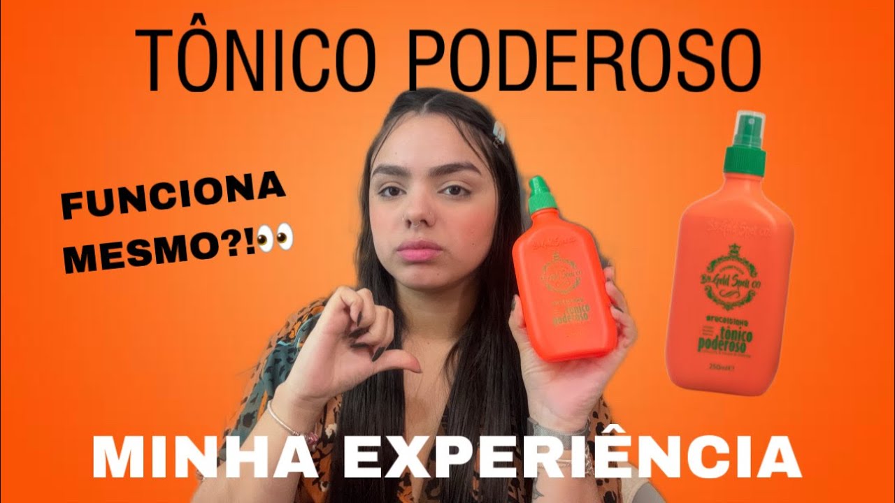 TÔNICO PODEROSO FUNCIONA MESMO? MINHA EXPERIÊNCIA SINCERA!😶 #explorar # ...