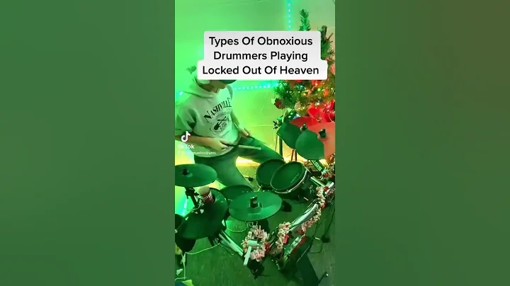 Types Of Obnoxious Drummers Playing Locked Out Of Heaven! #drums #drummer #lockedoutofheaven #drum