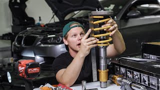 THE E92 M3 GETS BRAND NEW SUSPENSION! | OHLINS ROAD AND TRACK INSTALL