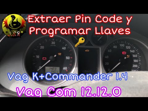 Extraer Pin Code y Programar Llaves ? SEAT IBIZA 1.4 TDI 2006 Vag k commander 1.4 y vag com 12.12.0