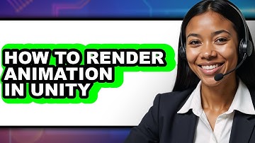 How to Render Animation in Unity (easy Method)