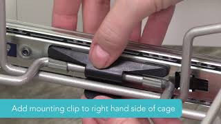 How to install the trash bin cage locking clip - Real Solutions for Real Life® screenshot 3