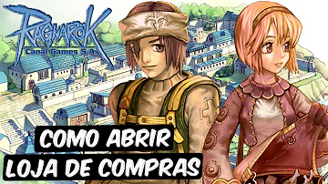 Como abrir lojinha de compra Ragnarok?