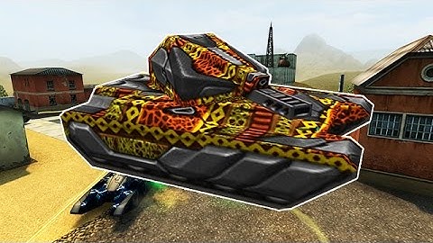 Tanki Online Firebird M3 Viking M3 Polygon gameplay